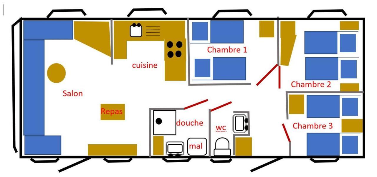 Mobilhome Saint-Jean-de-Monts Bagian luar foto